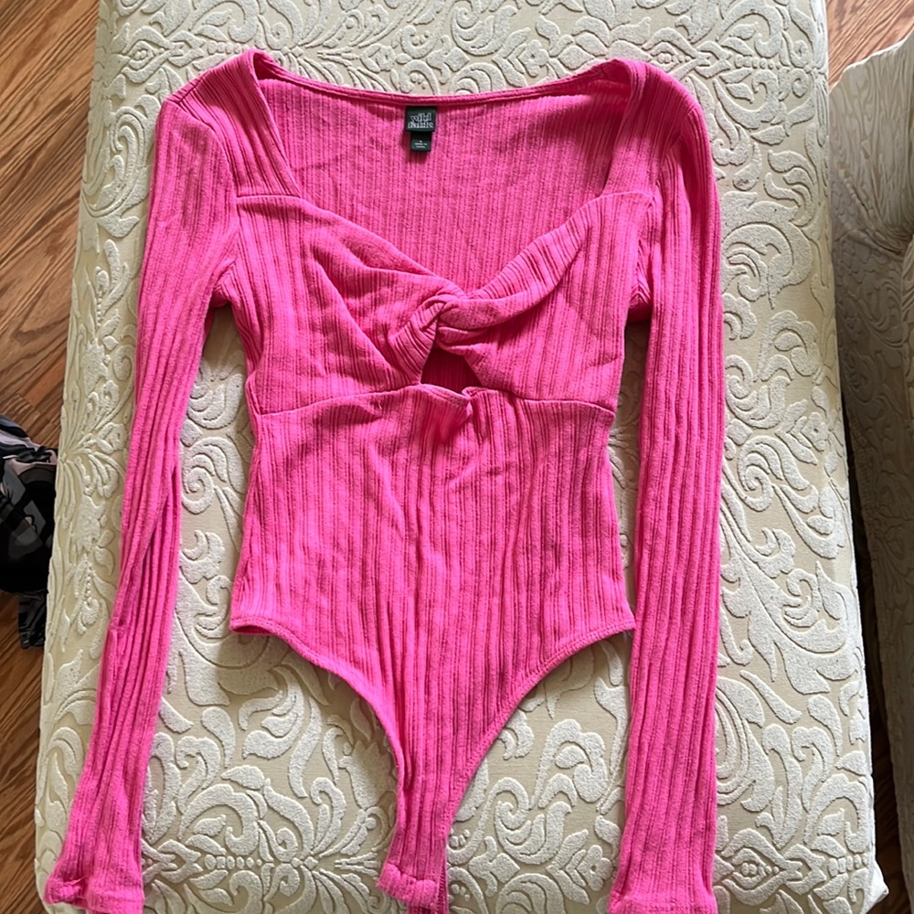 Long sleeve bodysuit for teens